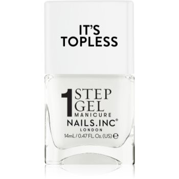 Nails Inc. It’s Topless lac de unghii sub forma de gel pentru un efect de lunga durata - imagine 2